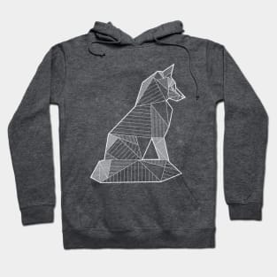 Geometric Nature - Fox Hoodie